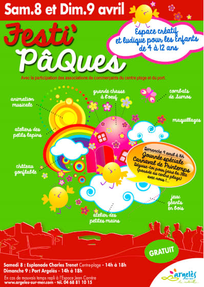 Festi'Pacques: free kids Easter entertainment