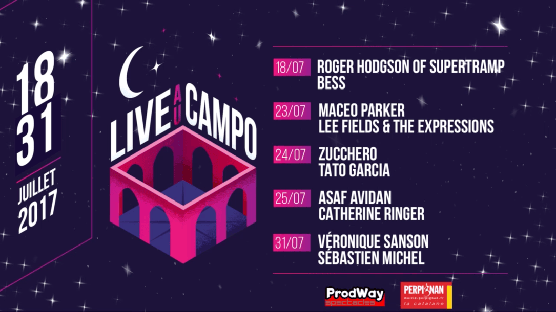 poster live au campo
