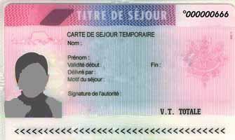 Applying for a carte de sejour