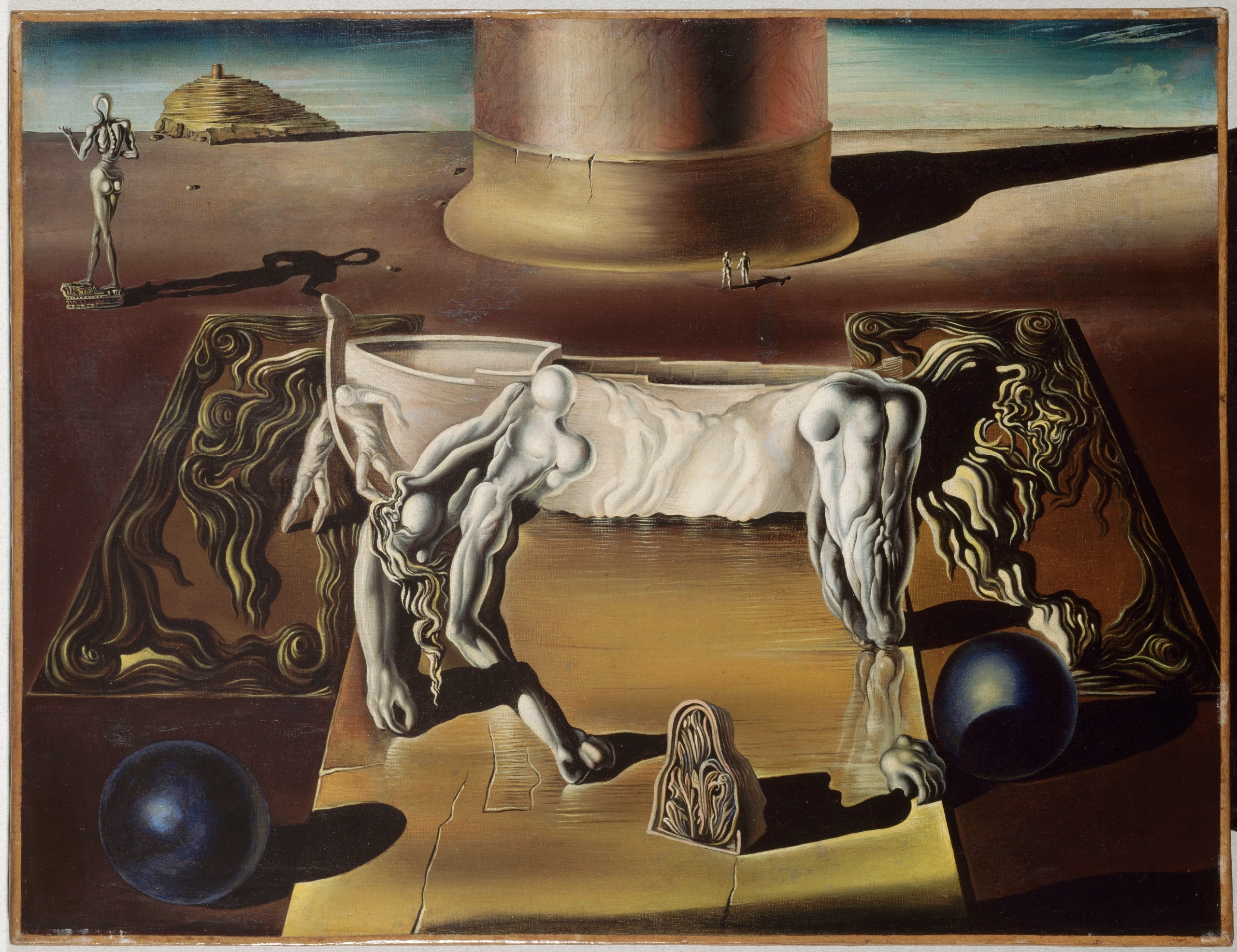 Salvador Dali at Musée d'art moderne, Céret