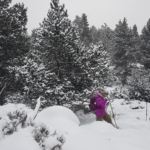 Snowshoe walking in the Pyrenees