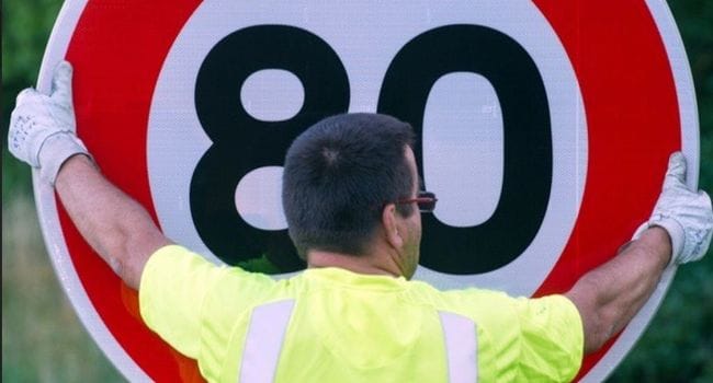 Speed limit in France