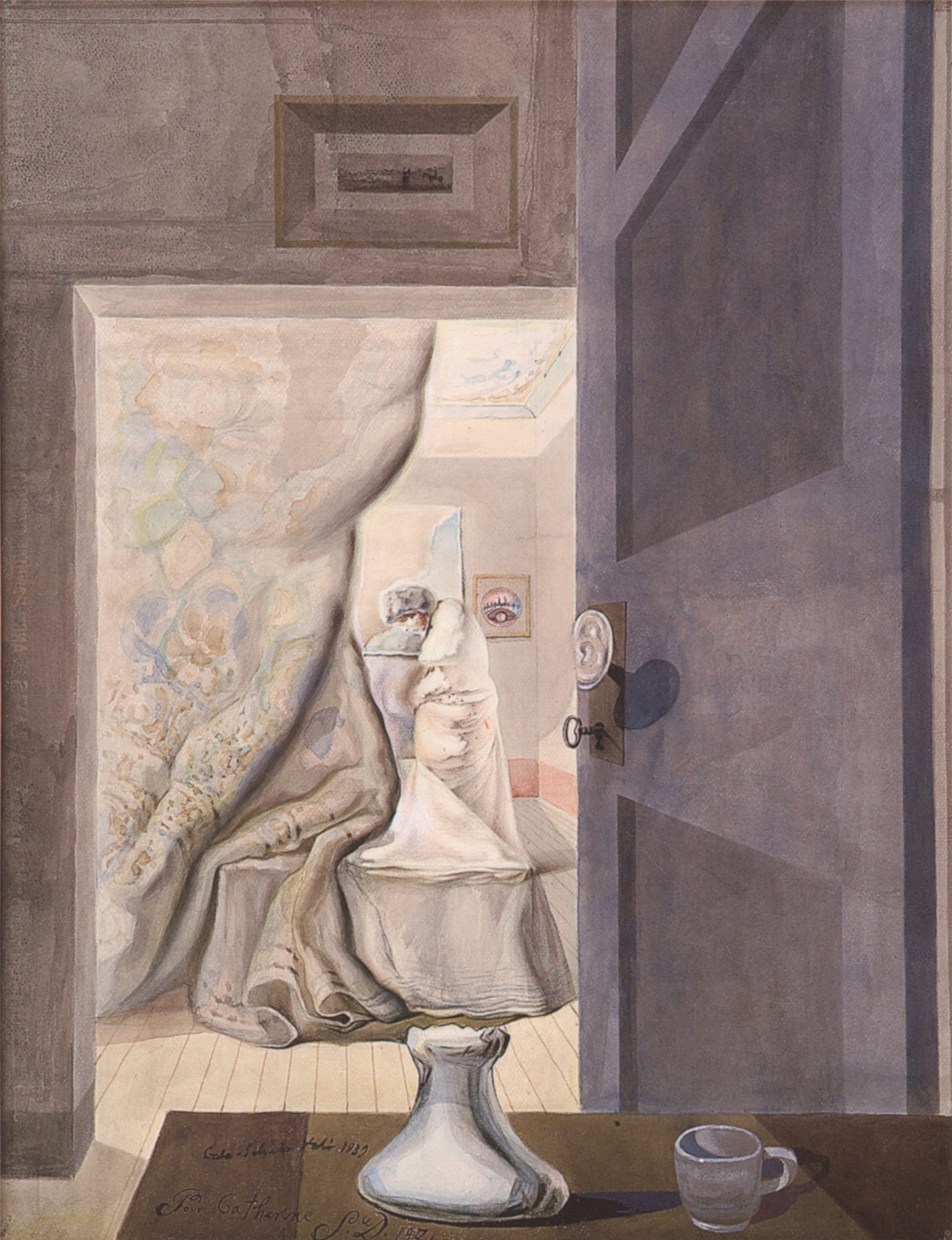 Salvador Dali at Musée d'art moderne, Céret