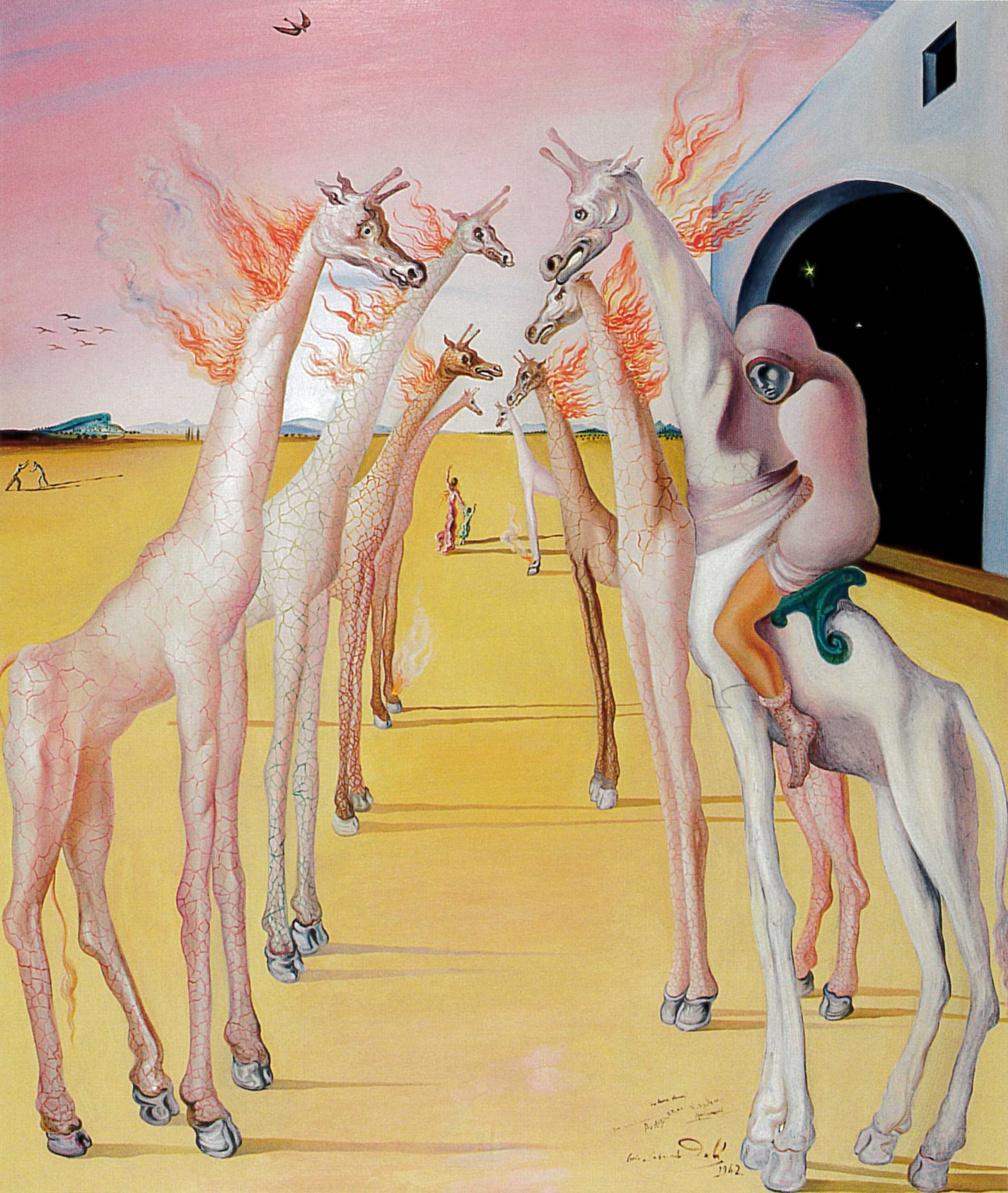 Salvador Dali at Musée d'art moderne, Céret