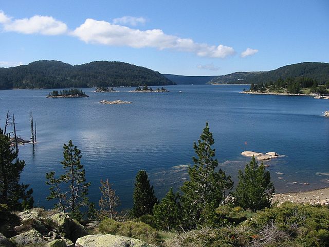 Lac Negre, Estany Negre, near Lac des Bouillouses, Pyrenees