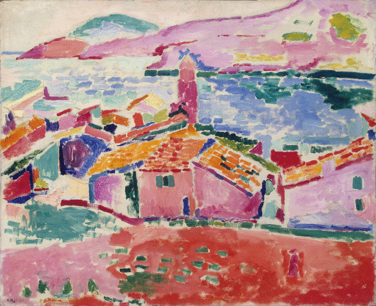 Les toits de Collioure, Matisse
