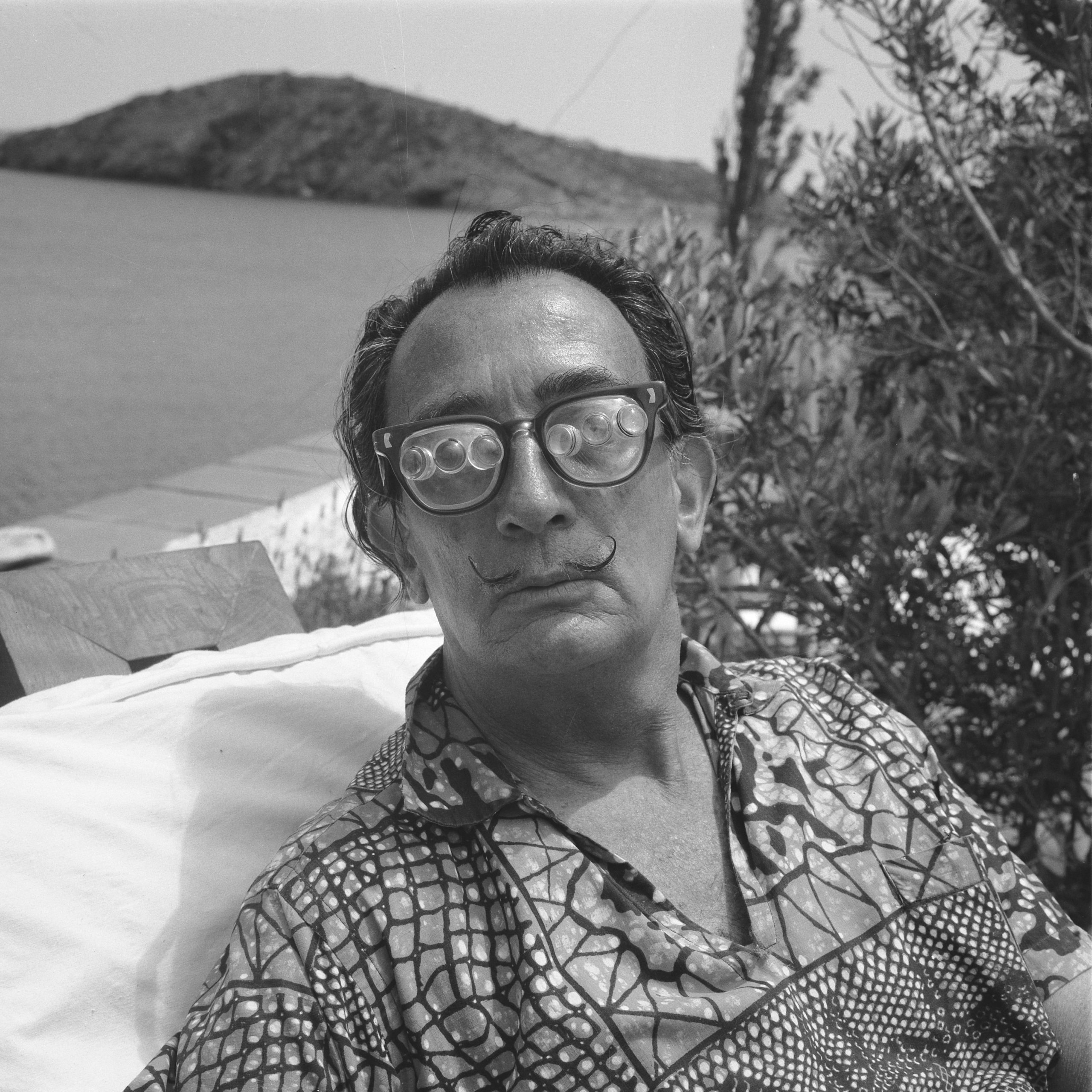 Salvador Dali at Musée d'art moderne, Céret
