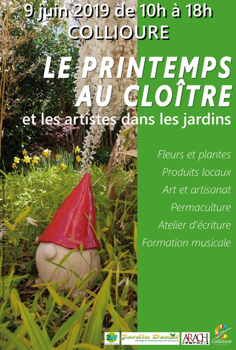 Affiche Jardin Collioure