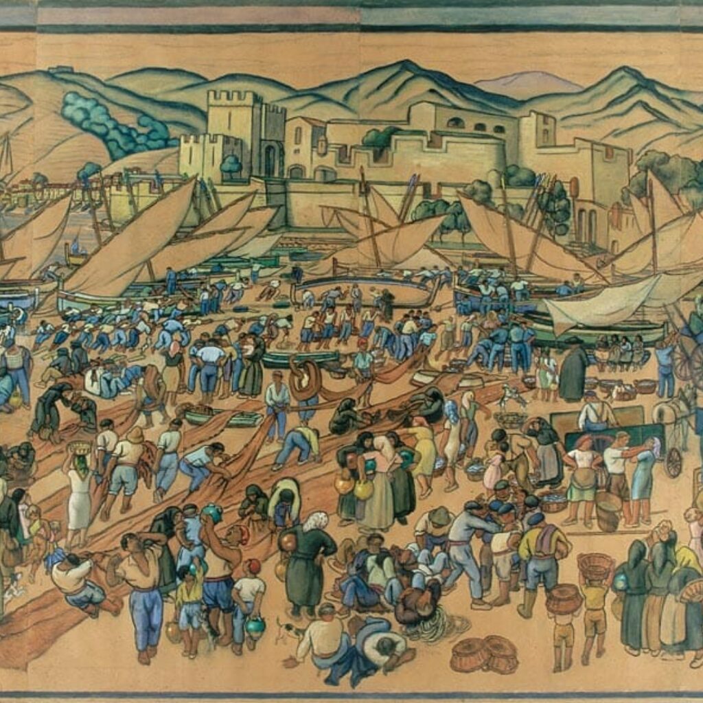 Augustin Hanicotte’s monumental “La grande plage” (1925-1935)