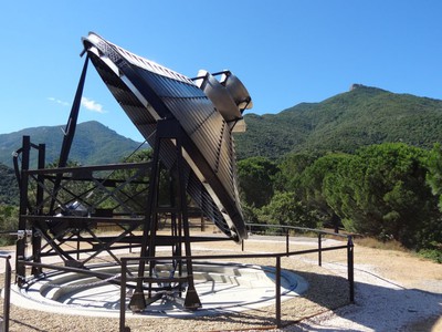 Solar furnace in Sorede