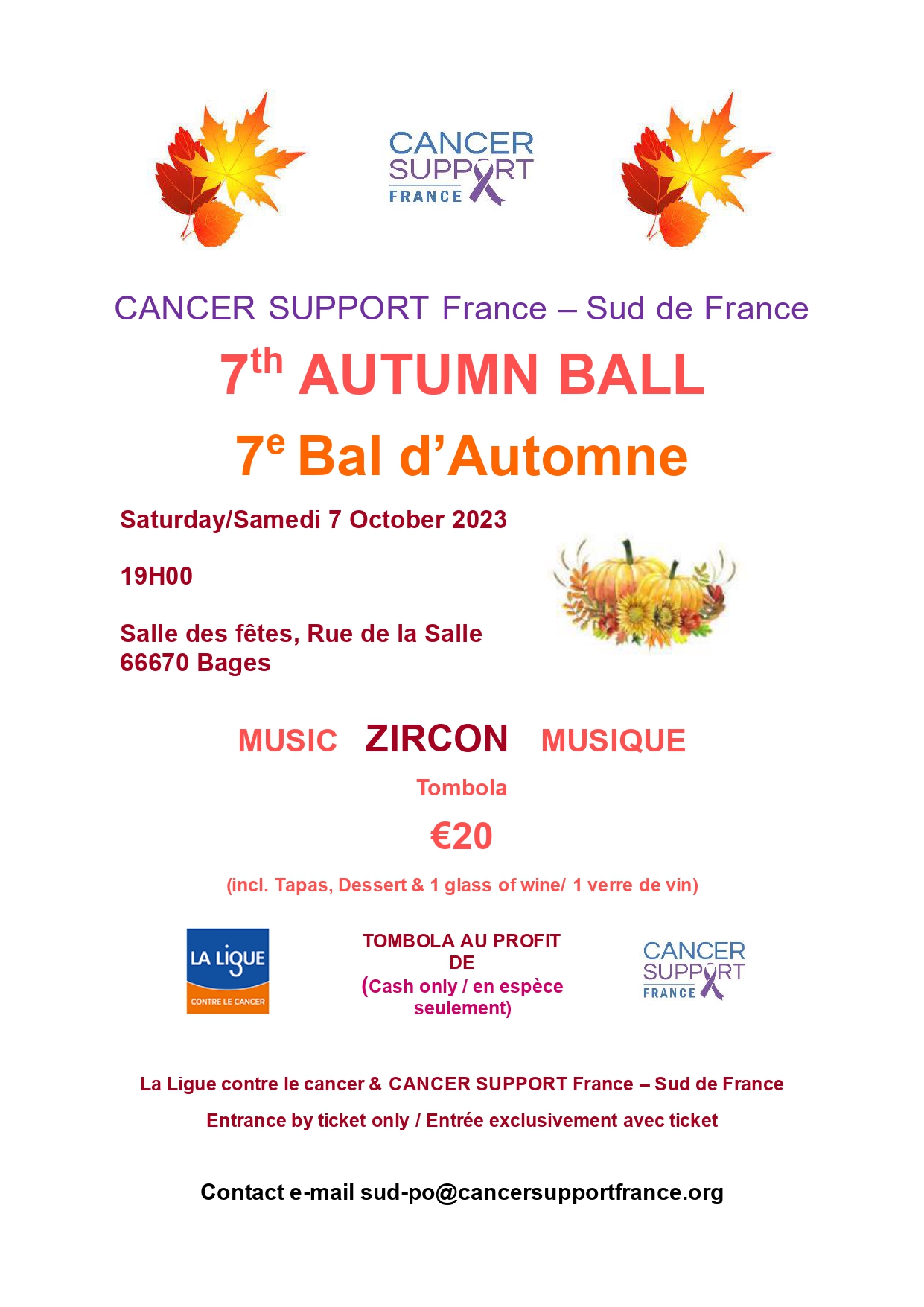 CSF Ball poster
