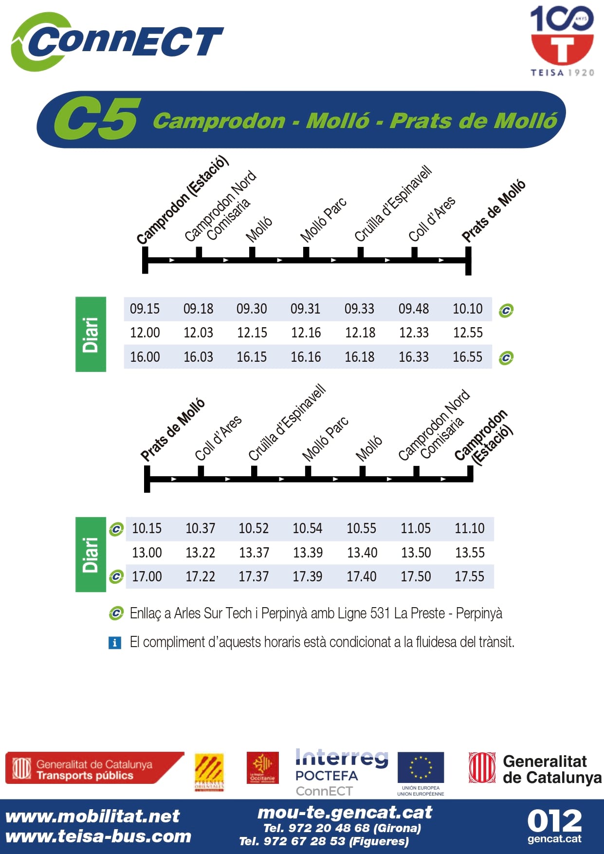 C5 bus catalonia