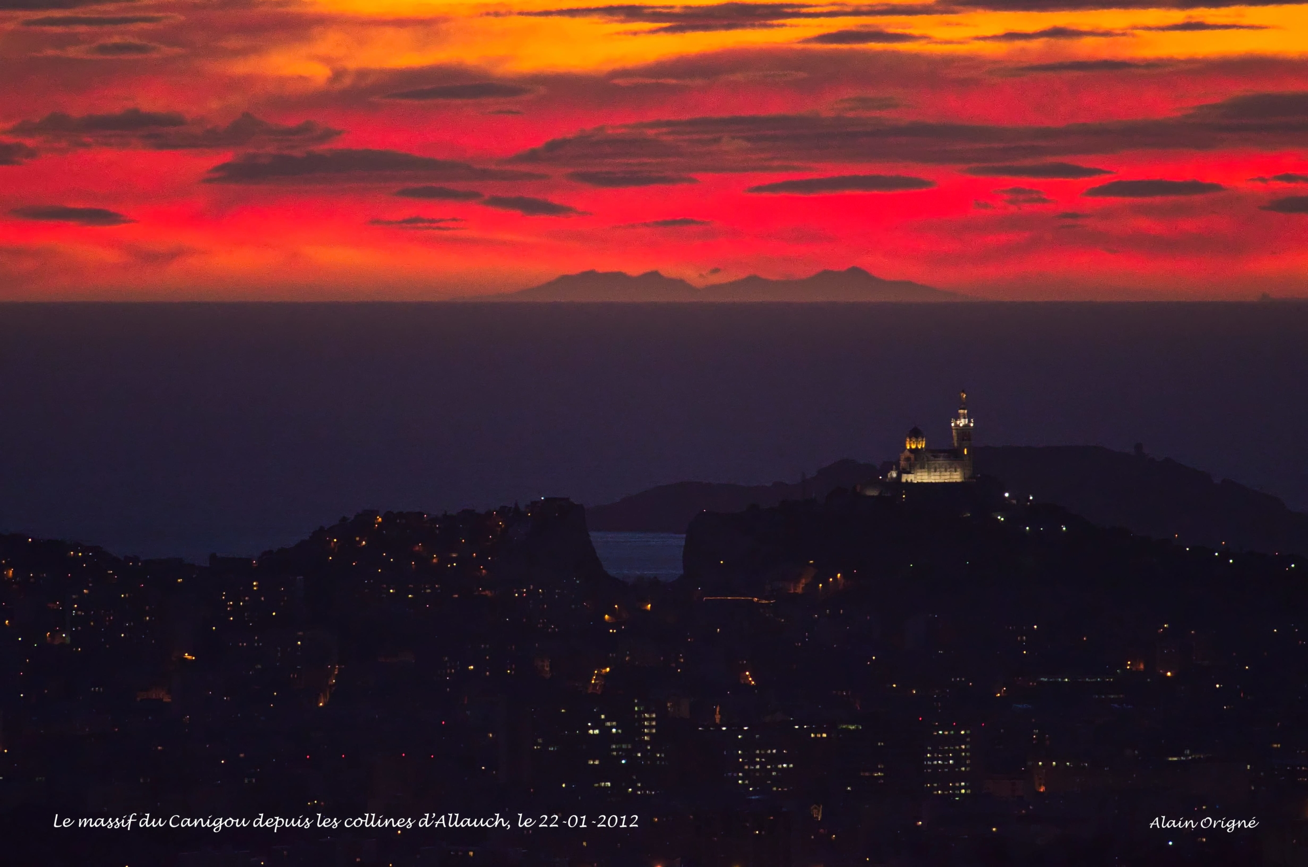 Canigou from Marseille