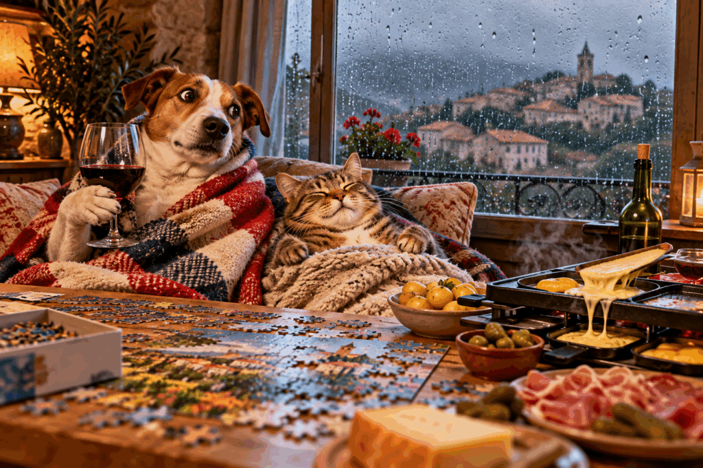 Rain, Rain, Go Away… Or at Least Give Us Something to Do