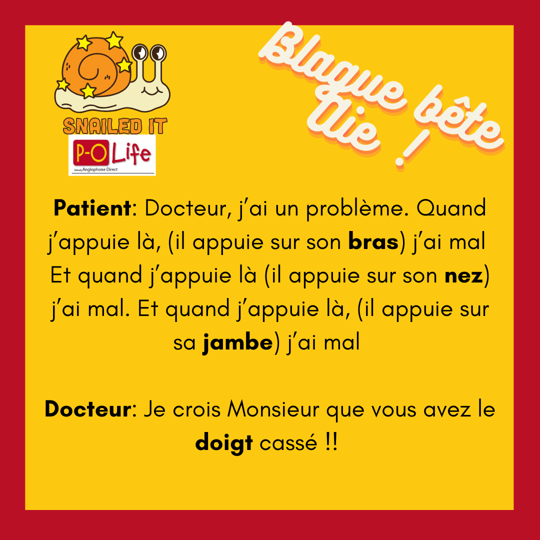 Blague bête