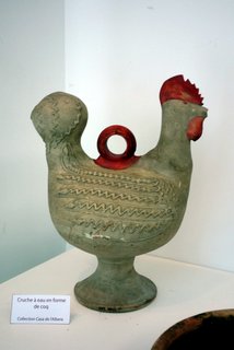 Jug in form of hen