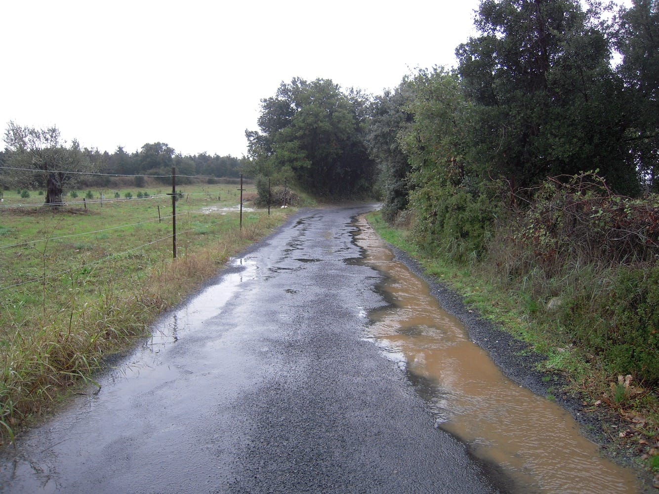 rain in Maureillas las Illas