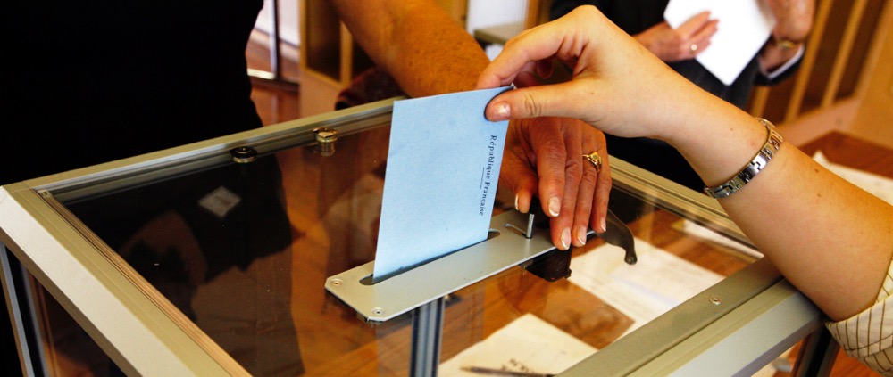 Voting in France elections municpales