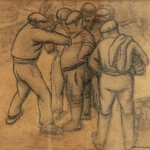 Etude de pêcheurs Etude de pêcheurs