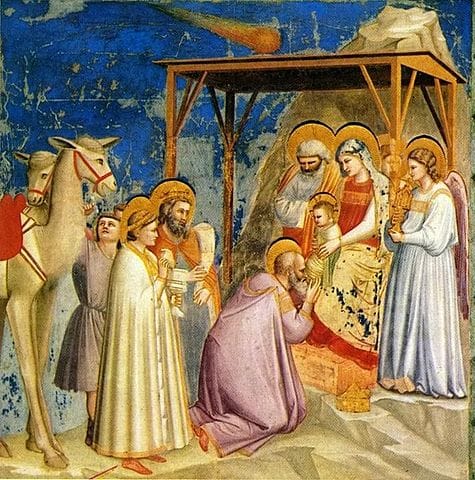  Adoration of the Magi by Giotto