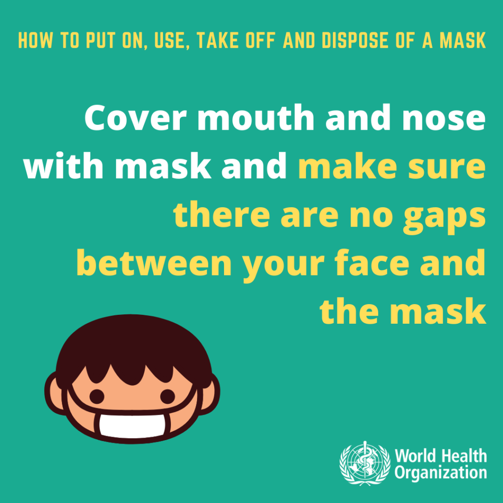 How to put on a mask 2 PO Life