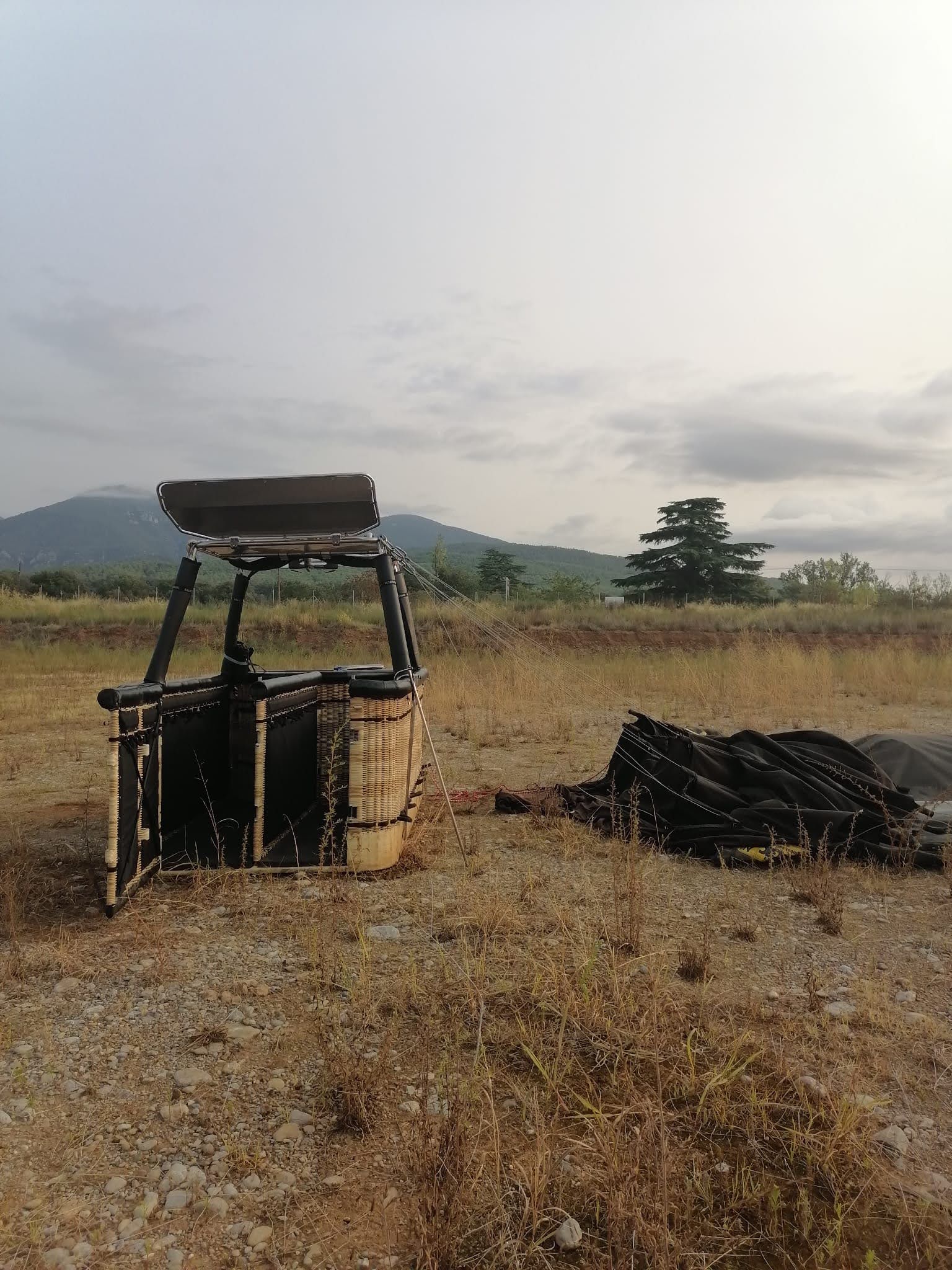 A balloon ride over the extinct volcanoes of la Garrotxa