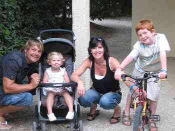 Nicola and Stuart Winter, plus Joseph (7) and Florence (2½), have settled in Prats De Mollo.