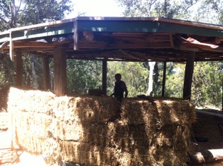 straw bale house