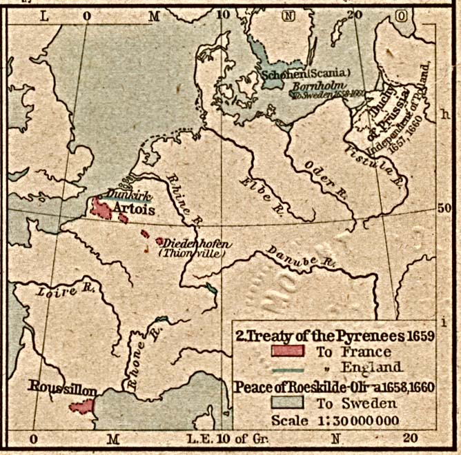 Outcome of the Treaty of the Pyrenees