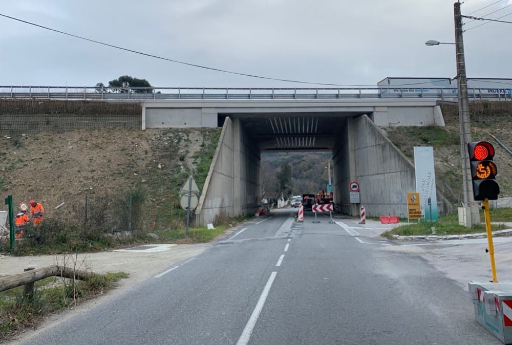 Roadworks Maureillas-las-Illas and Les Cluses