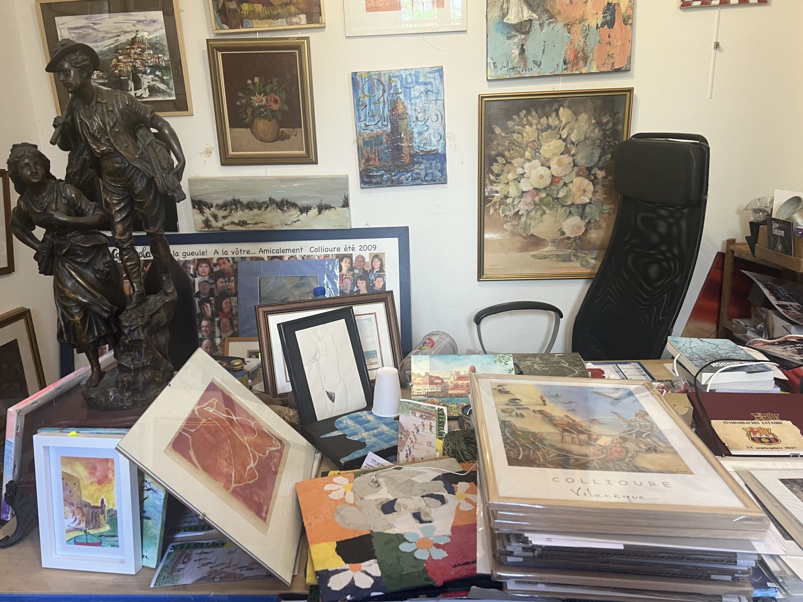 Mes qu’une Galerie : Ali Baba’s cave of art, Collioure.