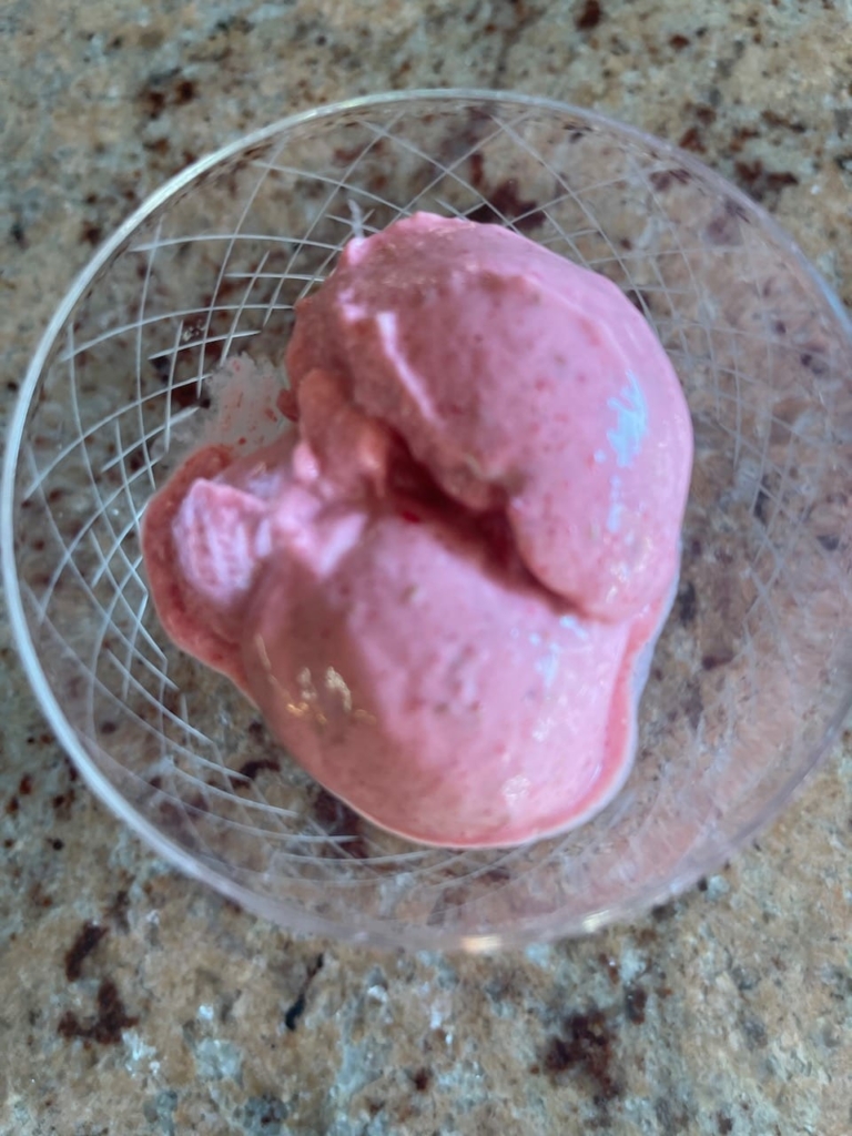 Suzanne’s 3-Minute Ice Cream Why not whip up those little devils in the bowl of a food processor, add cream and a dash of vanilla and voila, make instant ice cream!