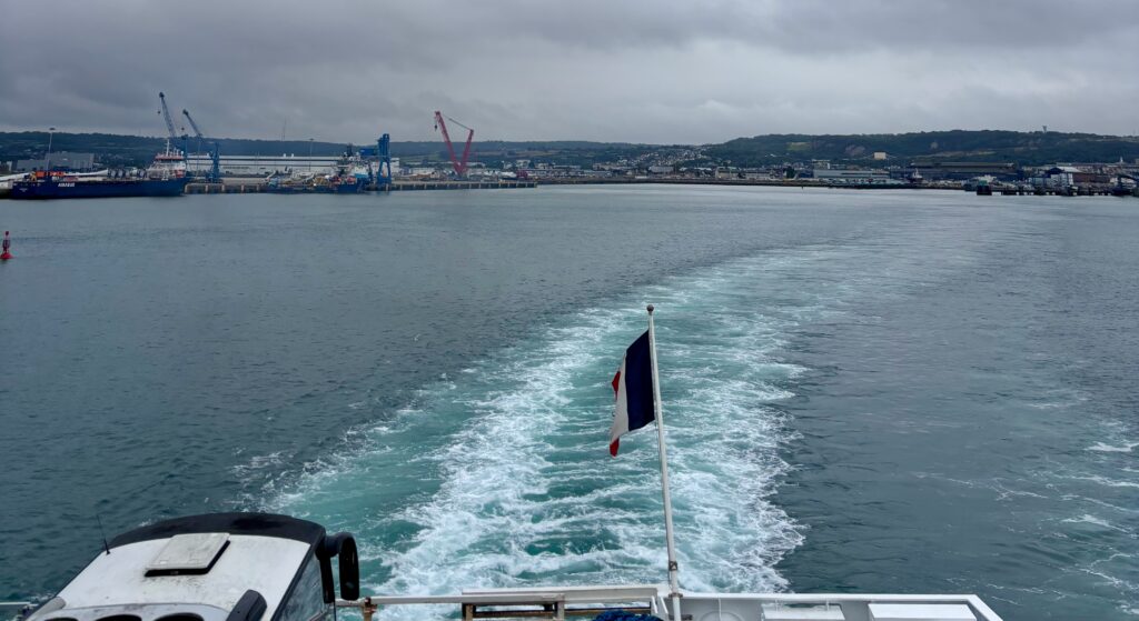 Ferry sea view