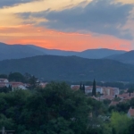 Canigou from Céret by Jane Quinn