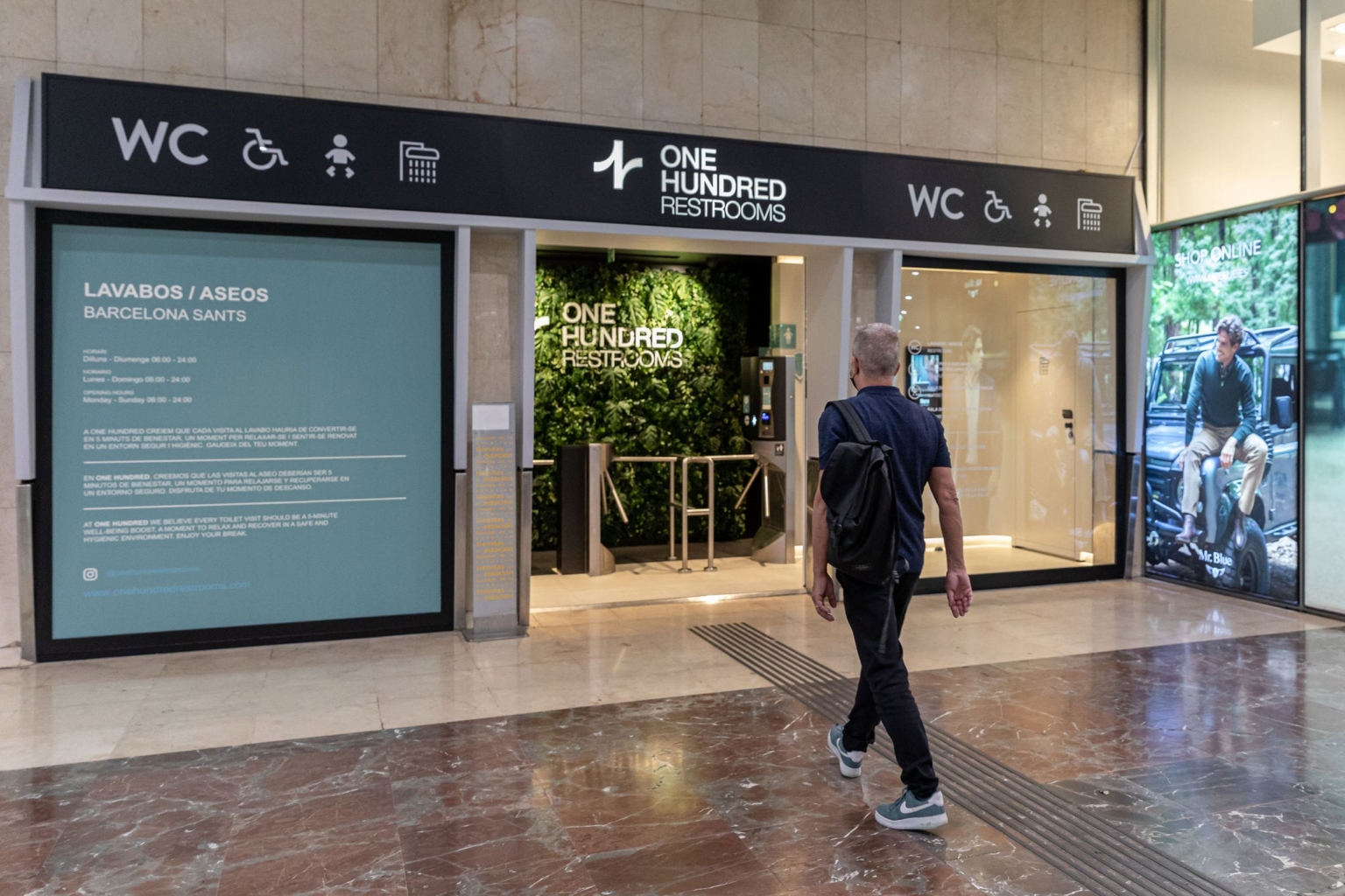 When Urine Barcelona....Sants Train Station PO Life