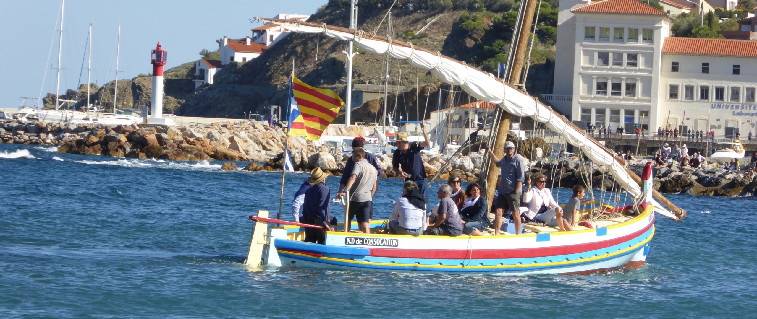 Catalan barque Banyuls