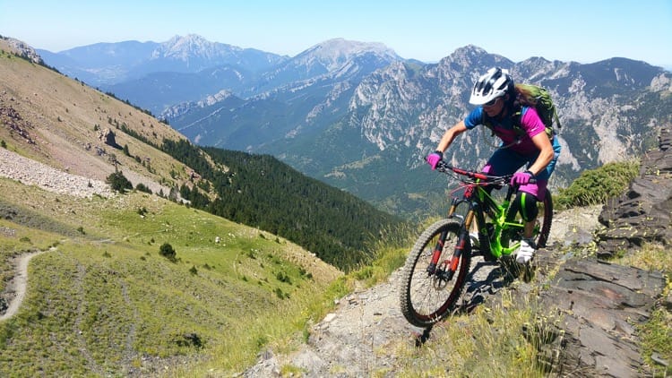 Mountain Biking in the Pyrénées Orientales