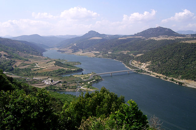 Lakes of the Pyrenees-Orientales Vinça and Caramany