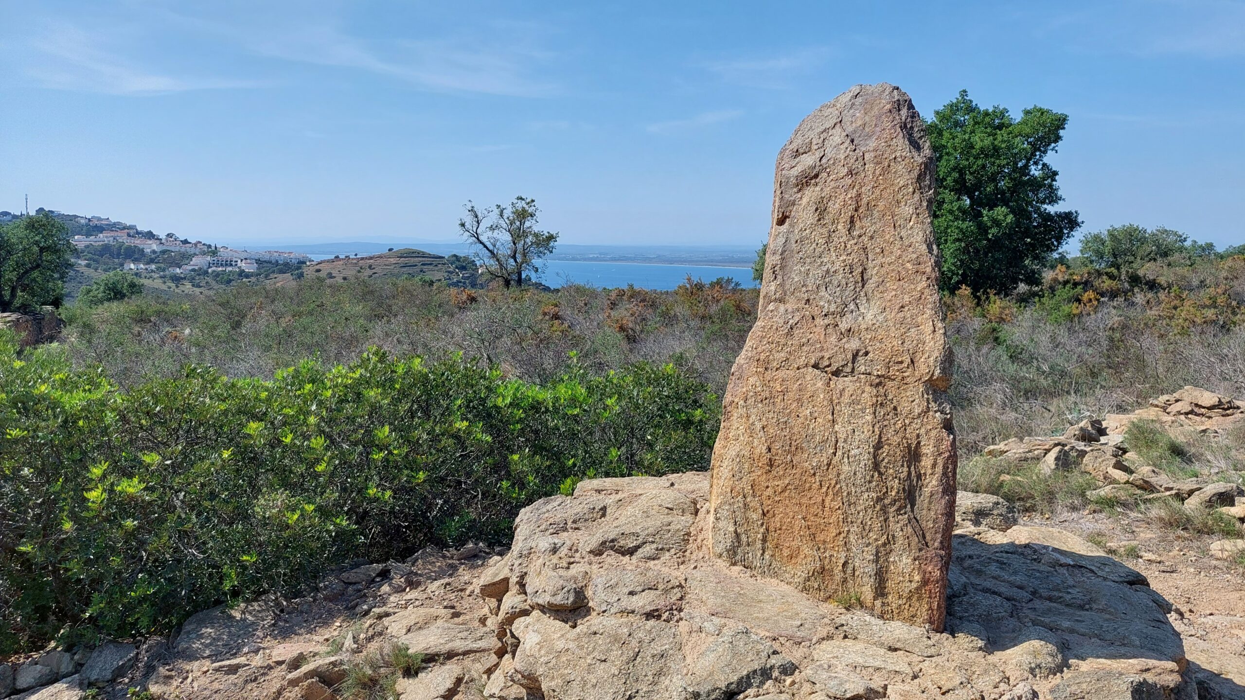 Menhir de la Casa Cremada II, Roses, Spain.