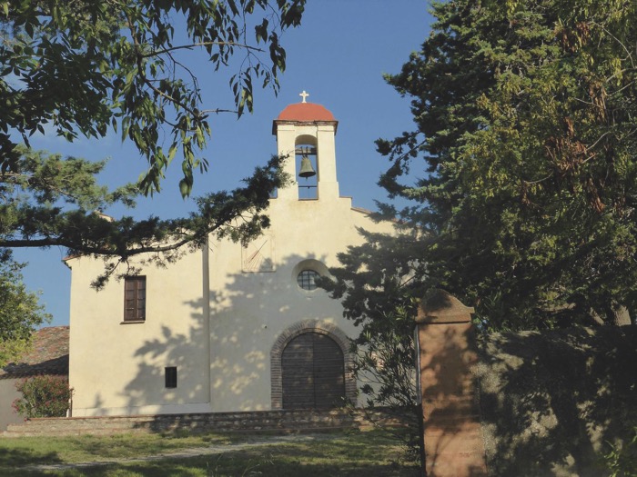from Céret L’Ermitage de St Ferréol. from Céret st Fereol