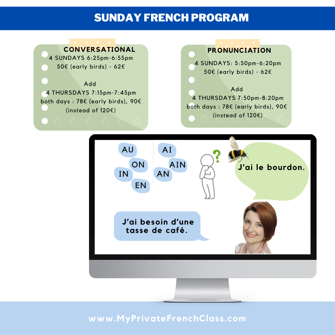 Sunday French programme