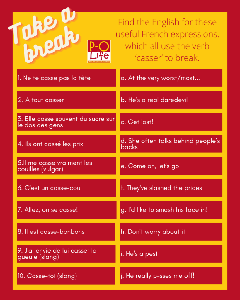 test your french