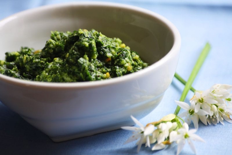 All about wild garlic and how to make a wild garlic pesto
