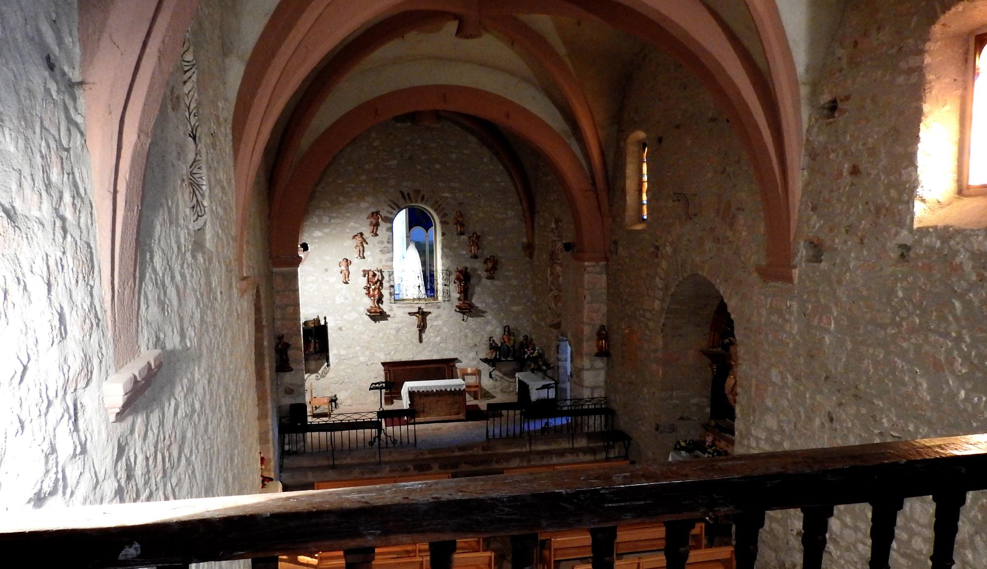 Hermitage Notre Dame de Coral in the Pyrenees Orientales