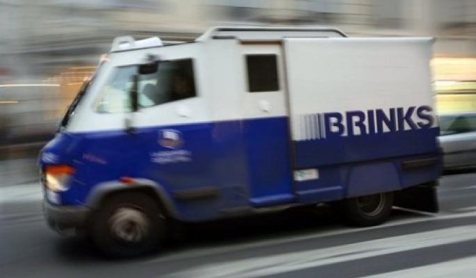 brinks armoured vehicle