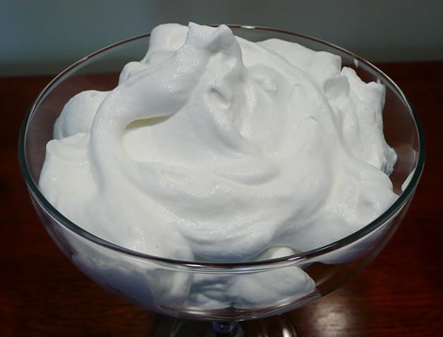 Double and whipping cream in France