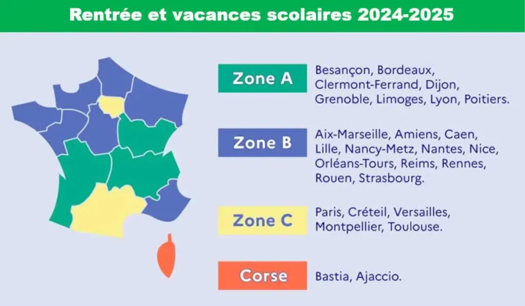 French School Holidays