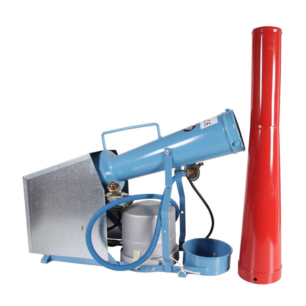 Gas gun for frightening away wild boar and protecting the sheep from predators