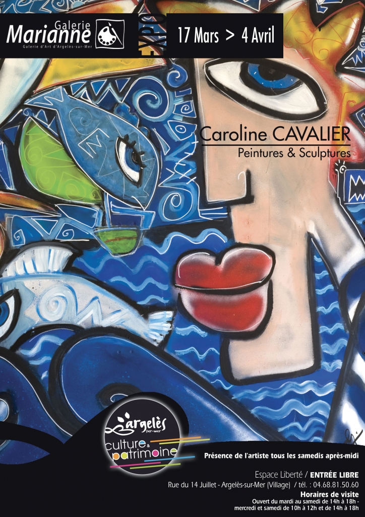 Caroline Cavalier exhibits at Galerie Marianne