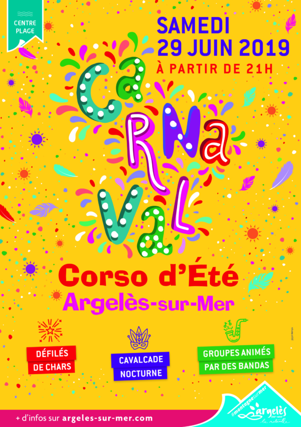Corso d'Eté- Summer Carnival, Argelès - P-O Life